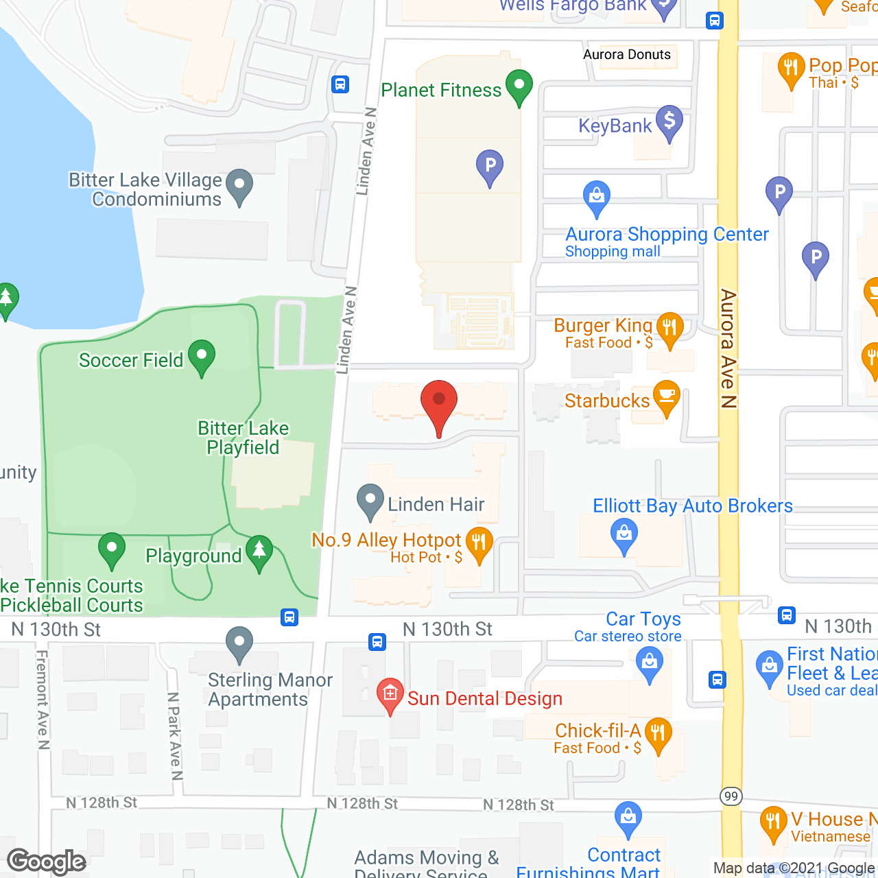 New Haven in google map