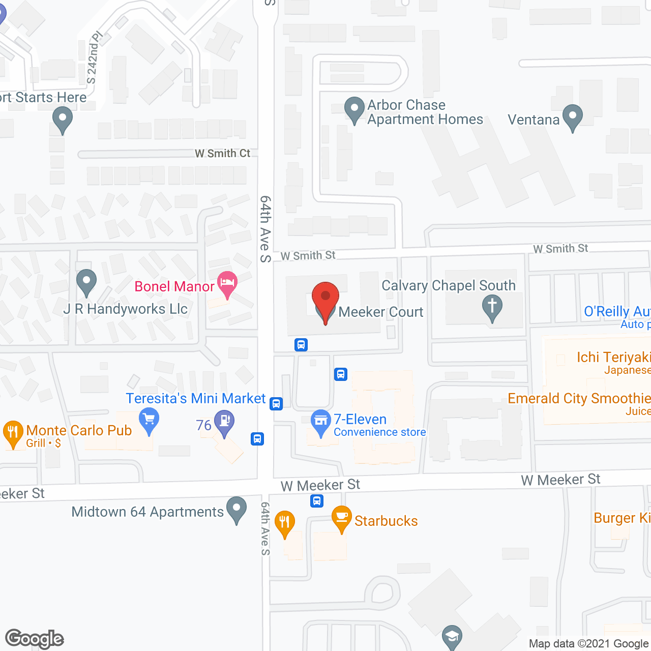Tri Court - Meeker in google map