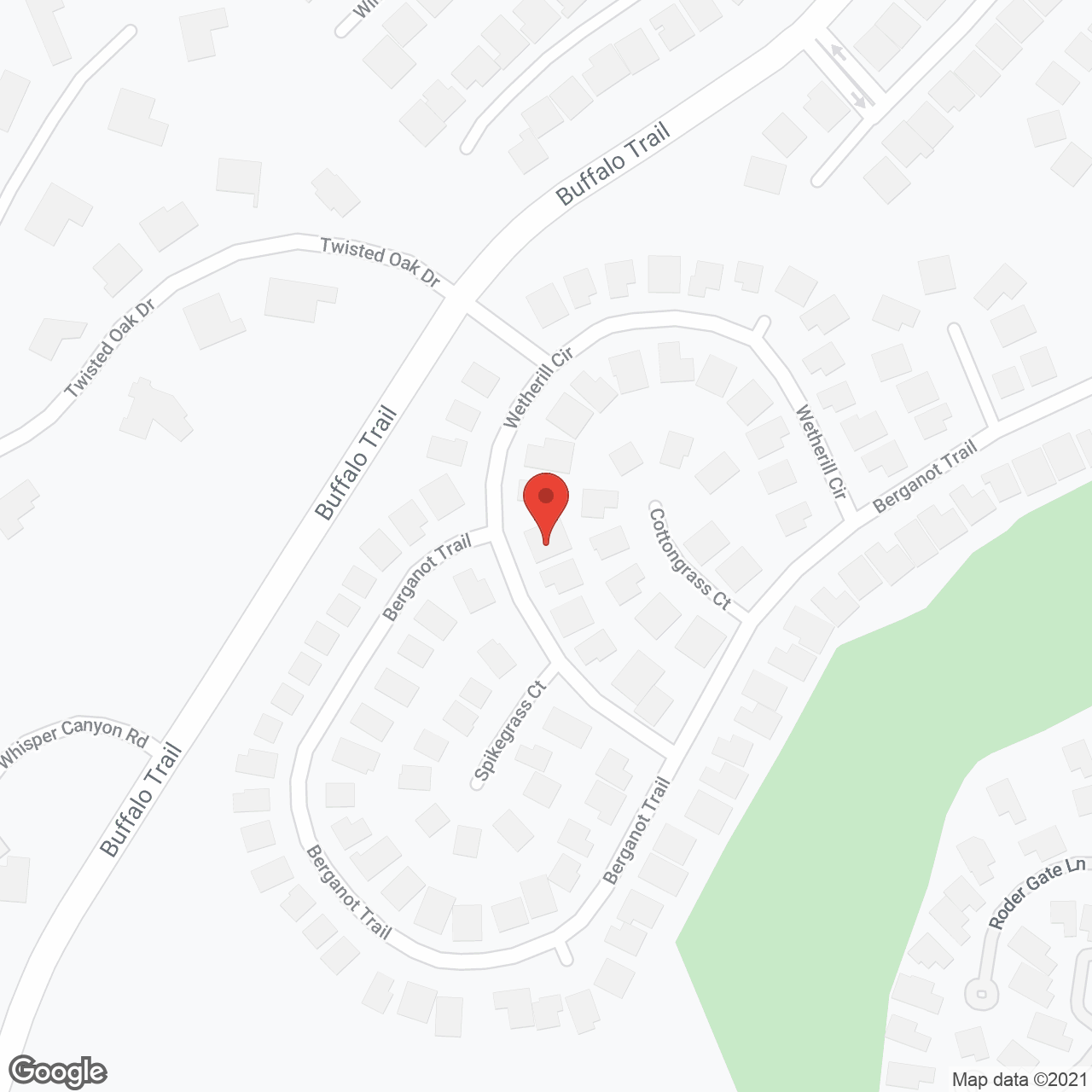 Blue Spruce Assisted Living Facility in google map