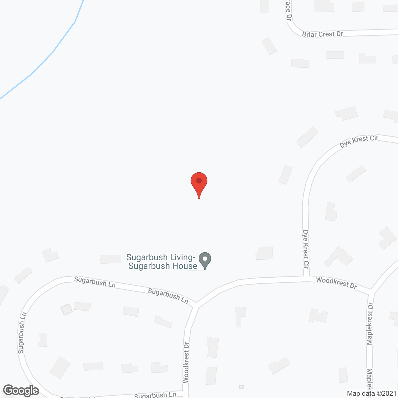 The Sugarbush House in google map