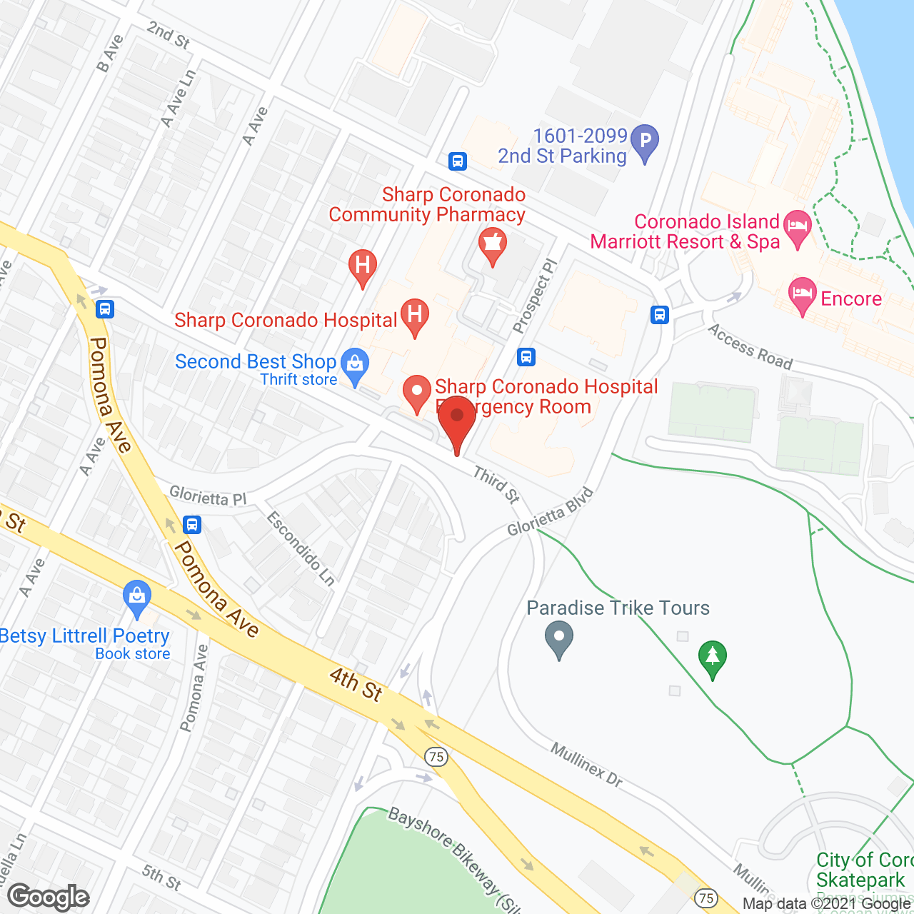 Coronado Retirement Village in google map