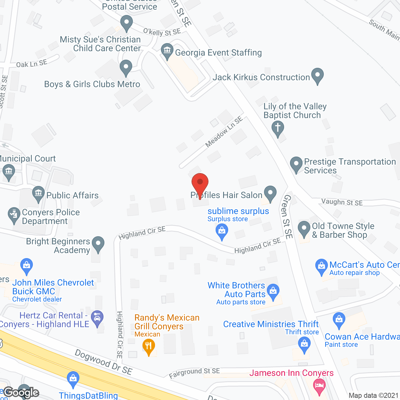 Highland Circle Personal Care Home in google map