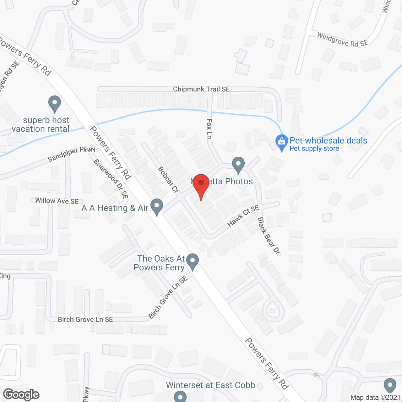 Skyglo Care Affair in google map
