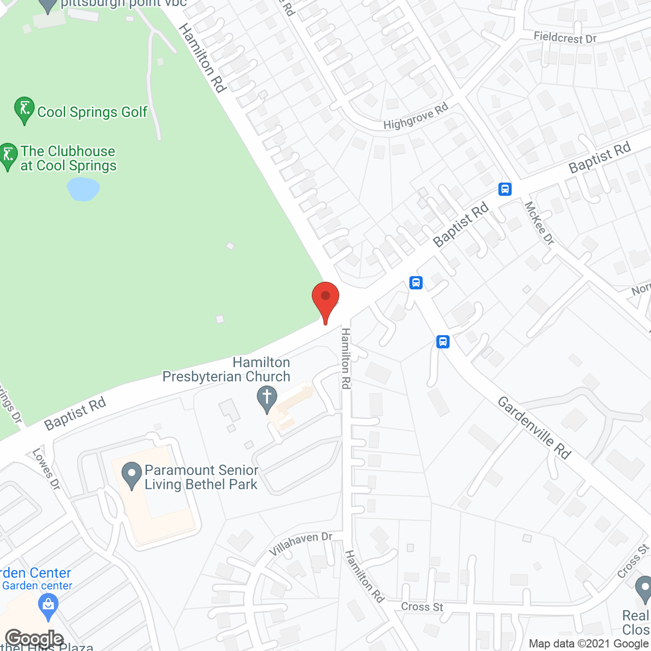 Paramount Senior Living at Bethel Park in google map