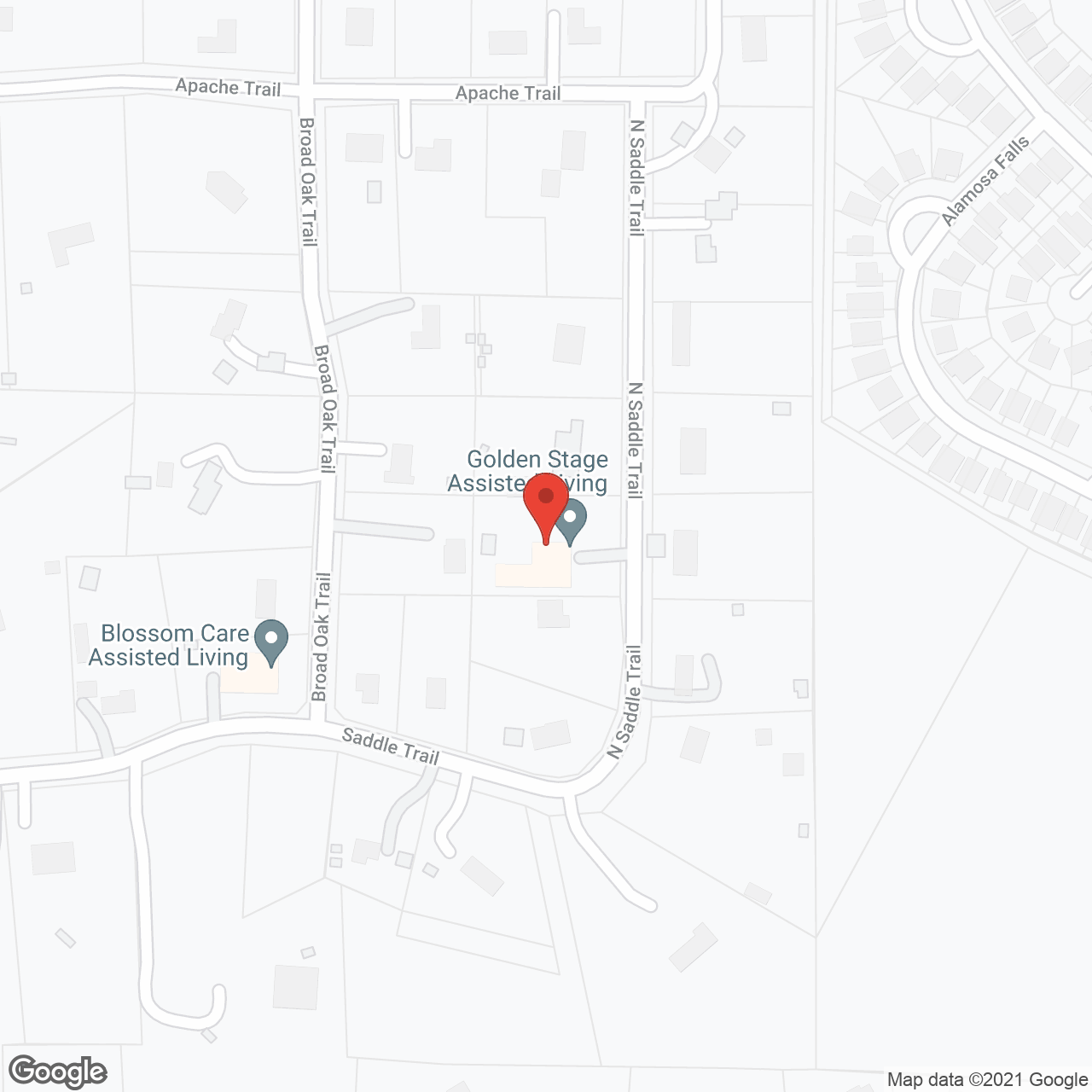 Golden Stage Assisted Living in google map