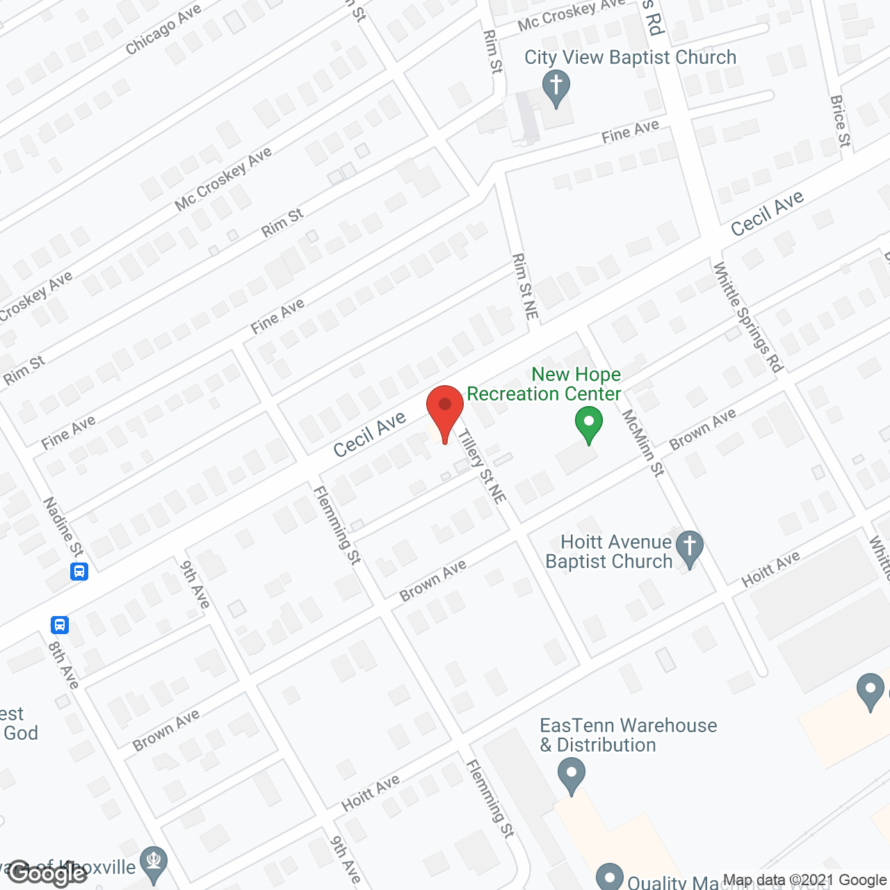 Cecil Boarding House in google map