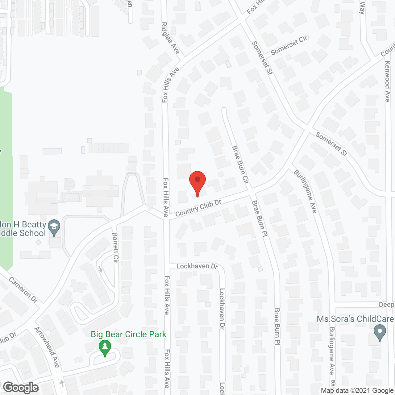 Coyote Hills Senior Care in google map
