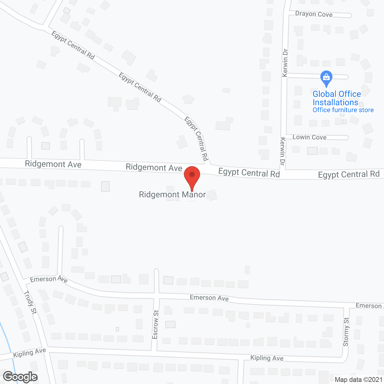 Ridgemont Manor Inc in google map