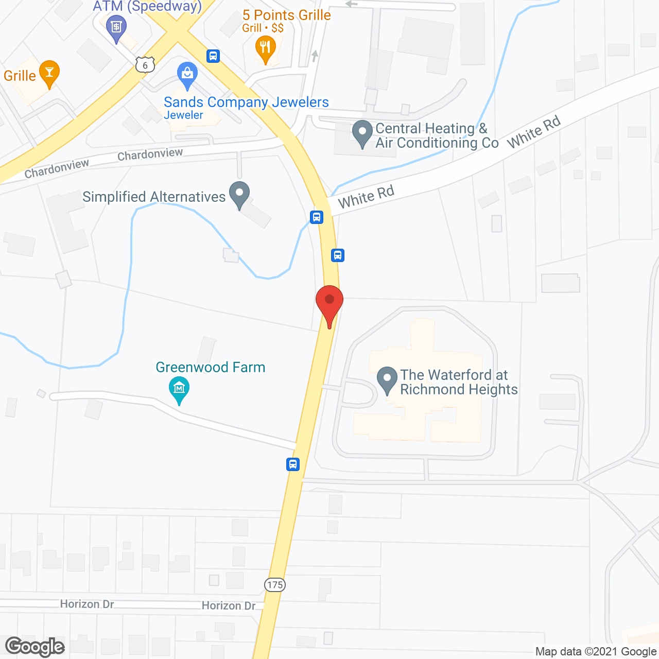 The Winfield at Richmond Heights in google map