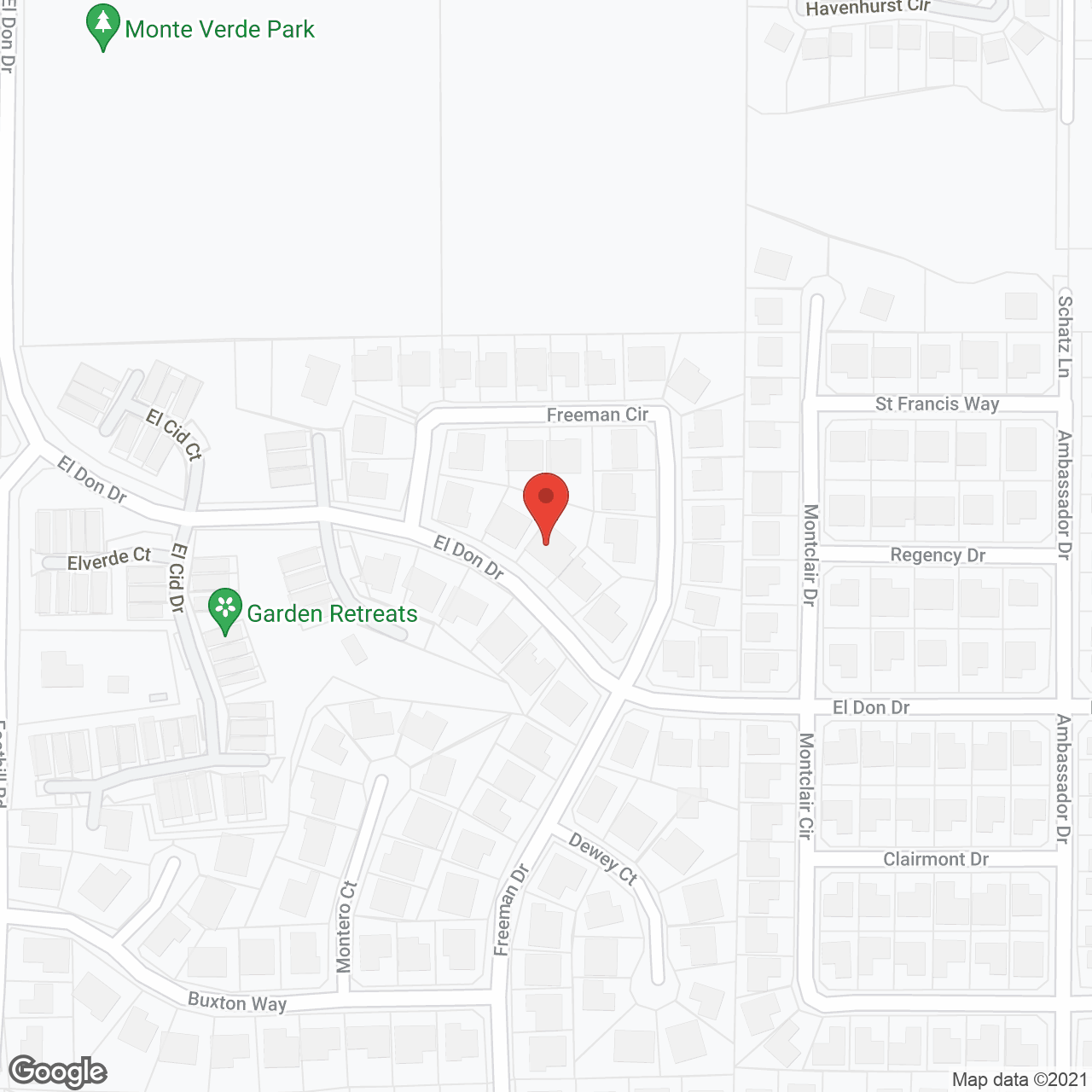 Rocklin Home Care in google map