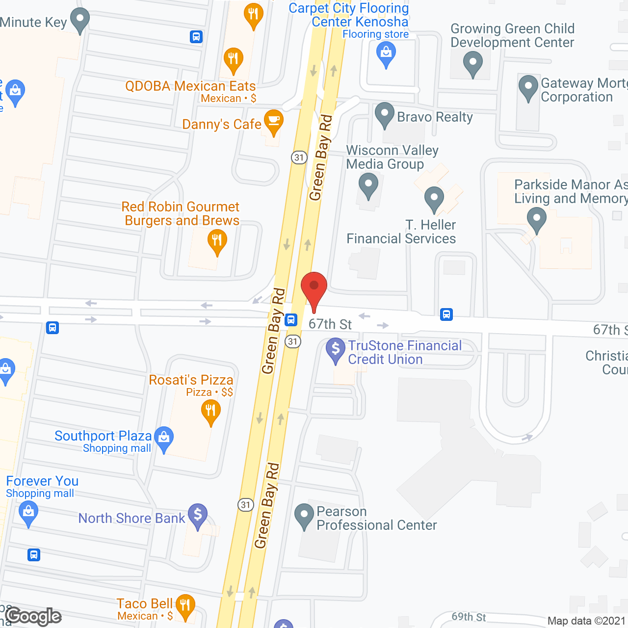 Parkside Manor in google map