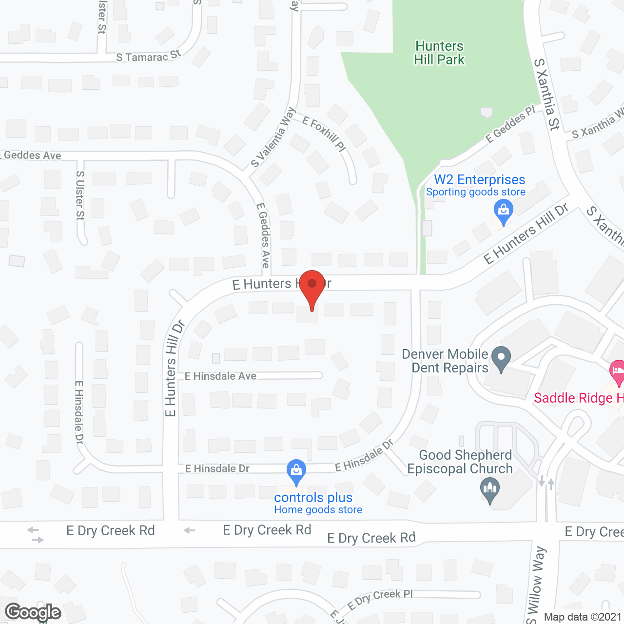 Serenity House Assisted Living Hunters Hill in google map