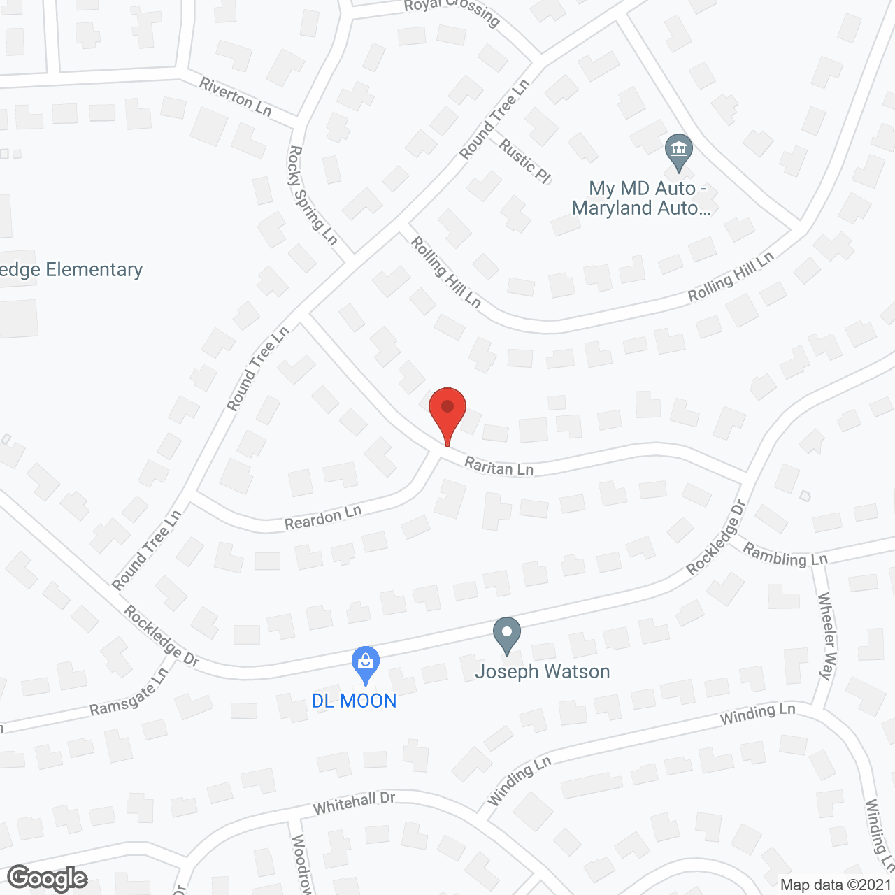Eva Care Assisted Living in google map