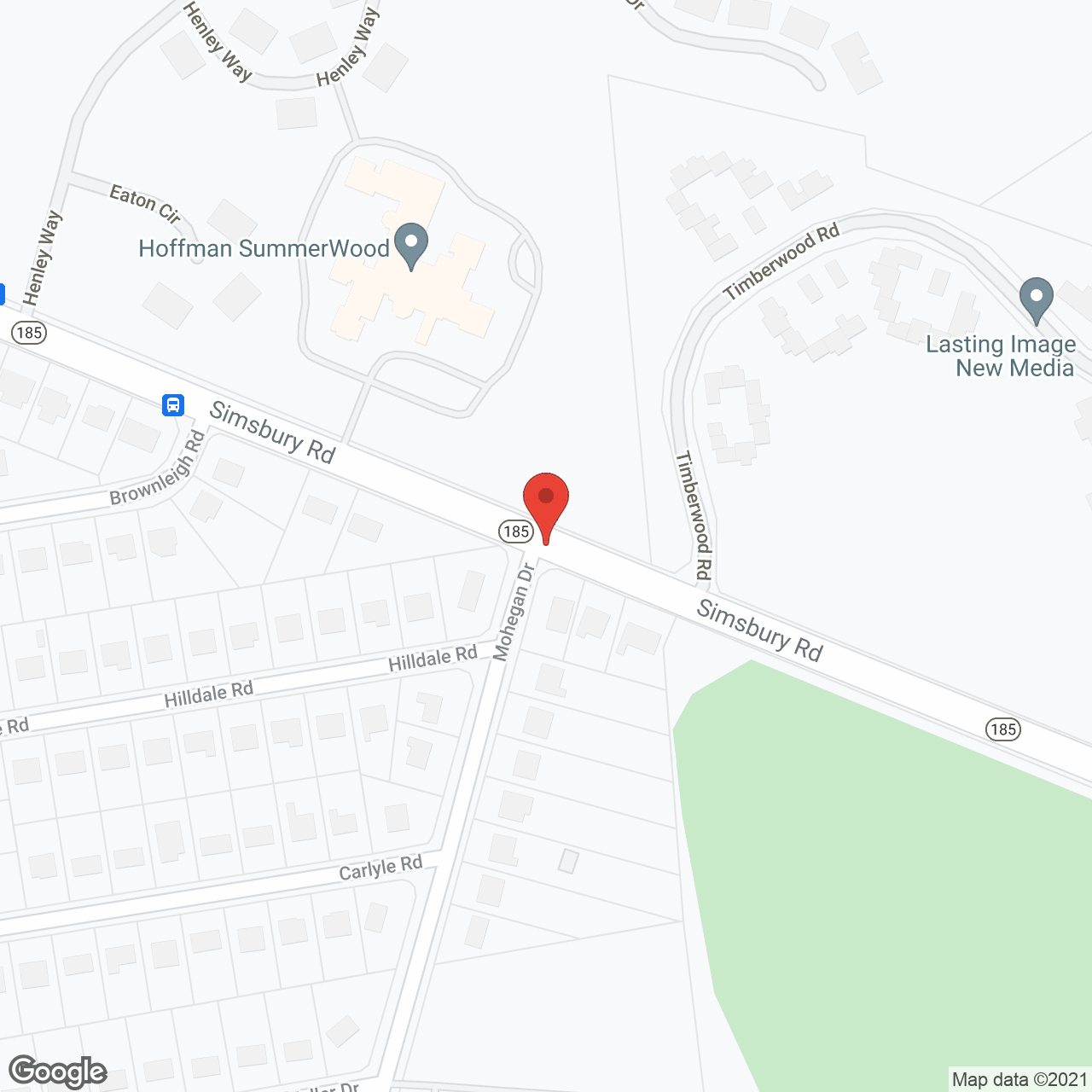 Hoffman Summerwood Community in google map