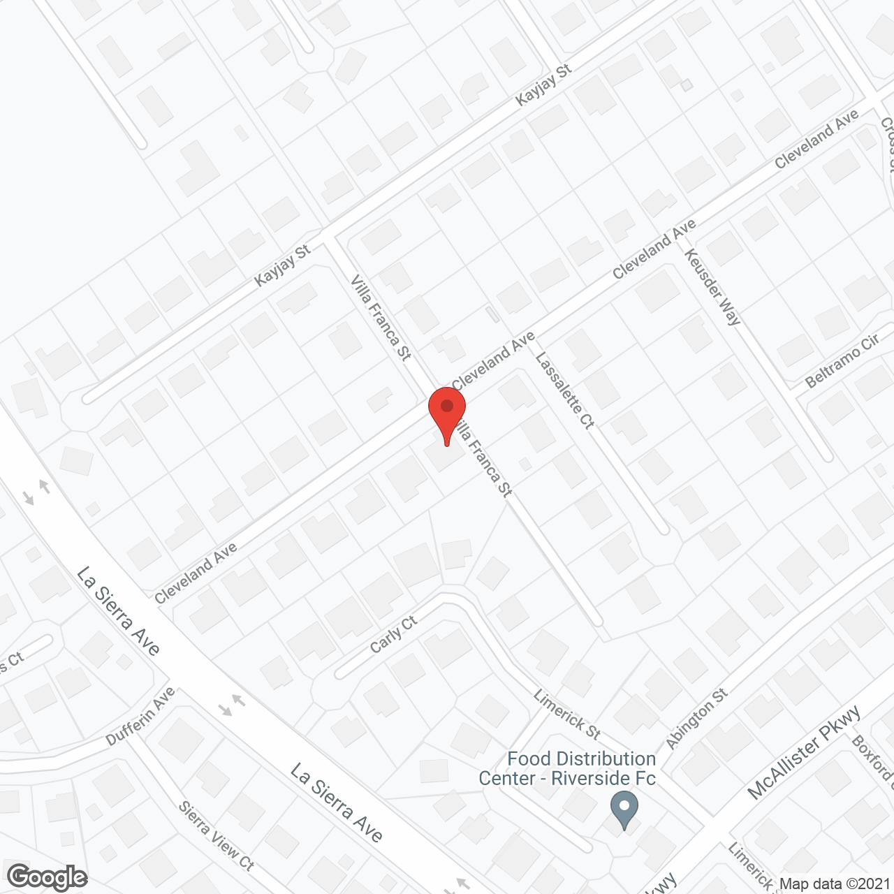 Autumn Hill in google map