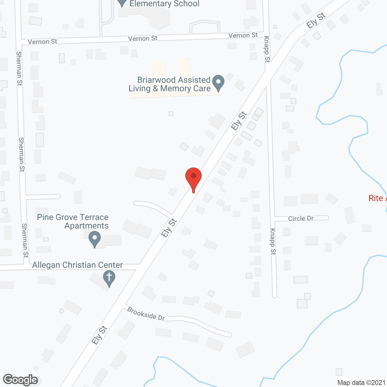 Briarwood Assisted Living & Memory Care in google map