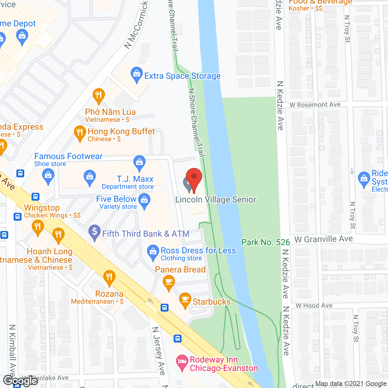 Lincoln Village Senior Apartments in google map