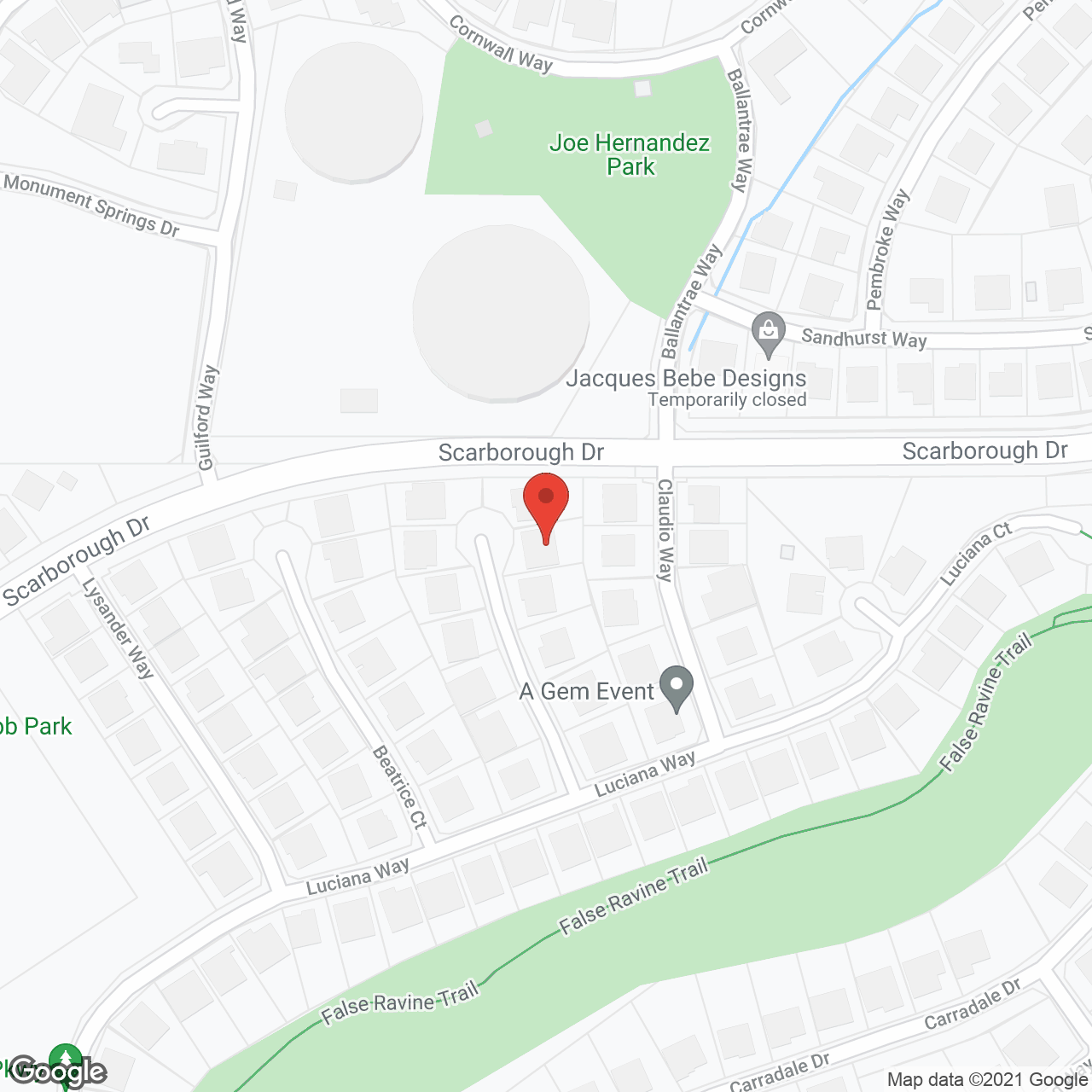 Bright Horizons Care Home in google map