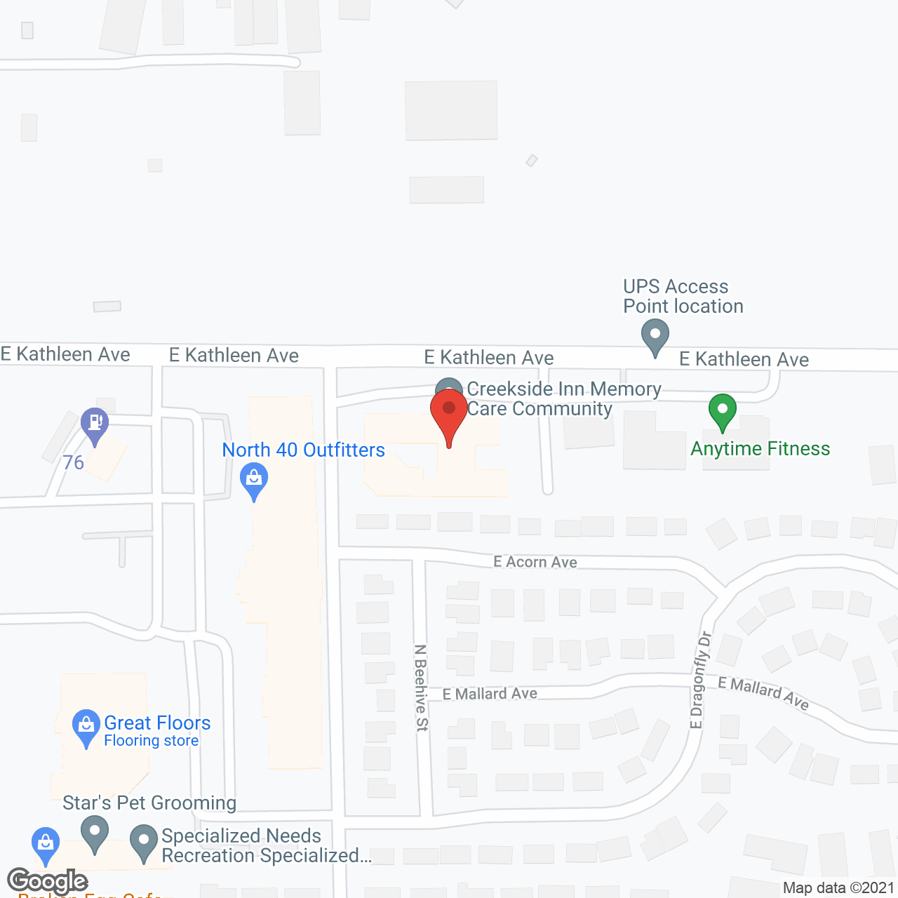 Creekside Inn Memory Care Community in google map