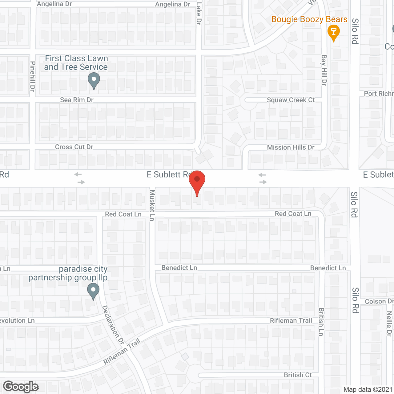 Courage Assisted Living Facility in google map