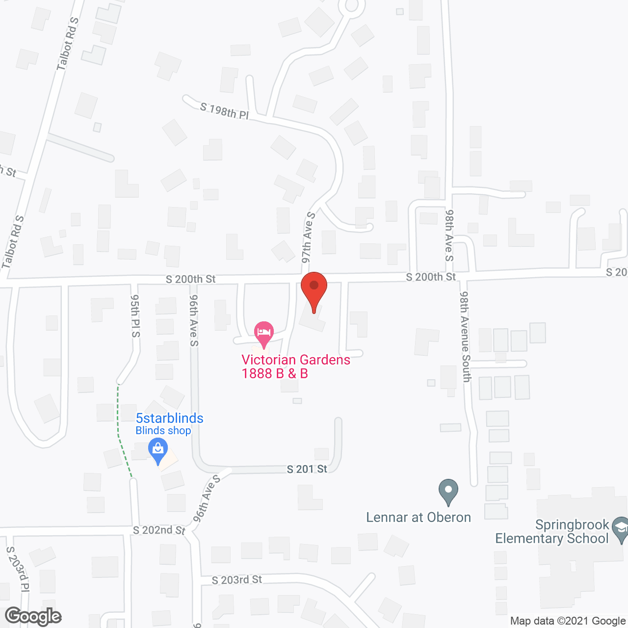 Evergreen Home Service in google map