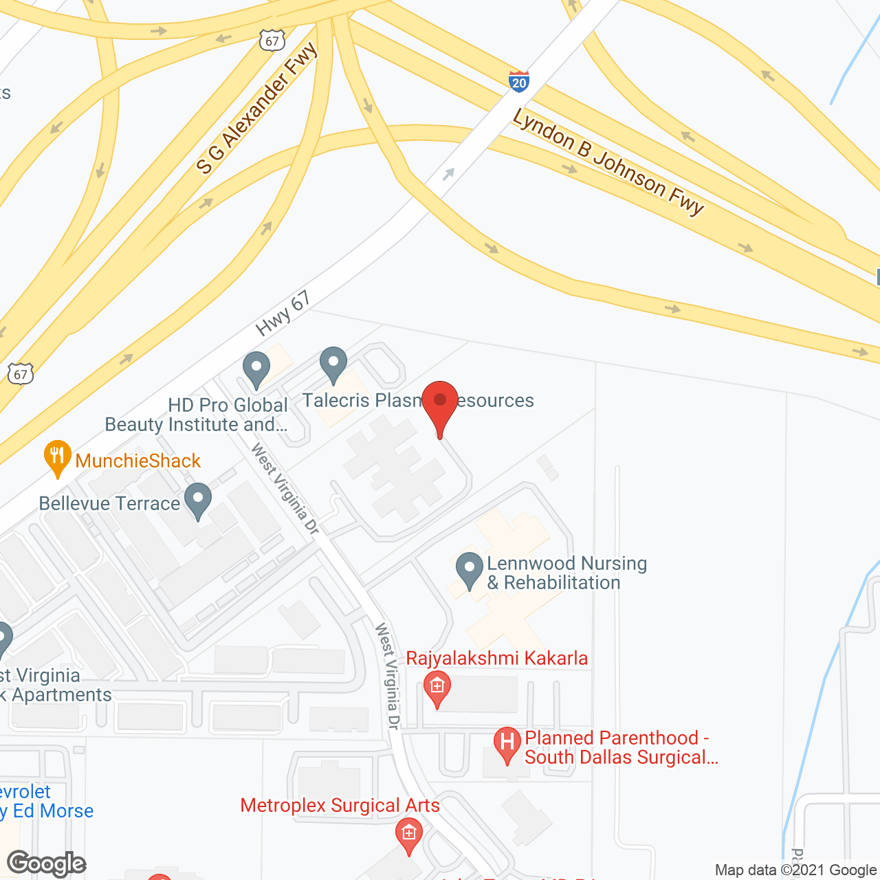 Entrust of DeSoto in google map