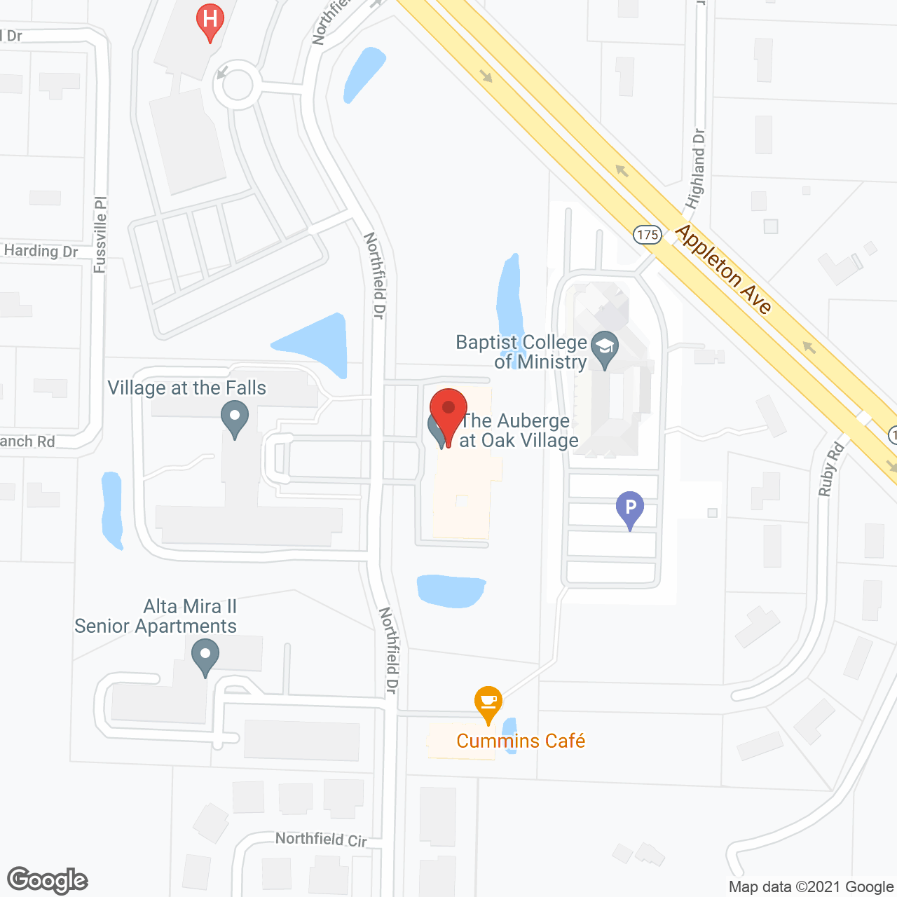 The Auberge at Oak Village in google map