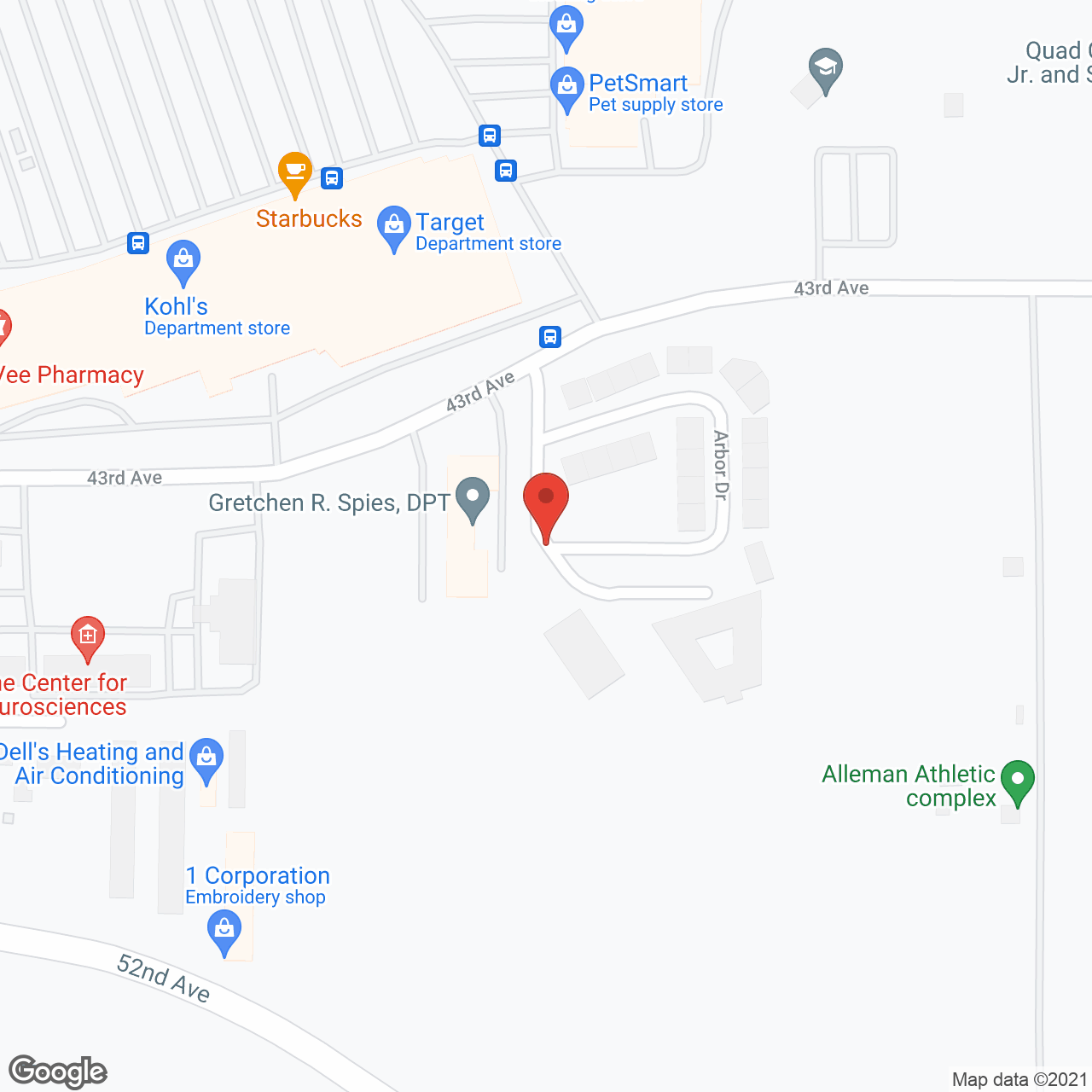 Cedarhurst Assisted Living of Moline in google map