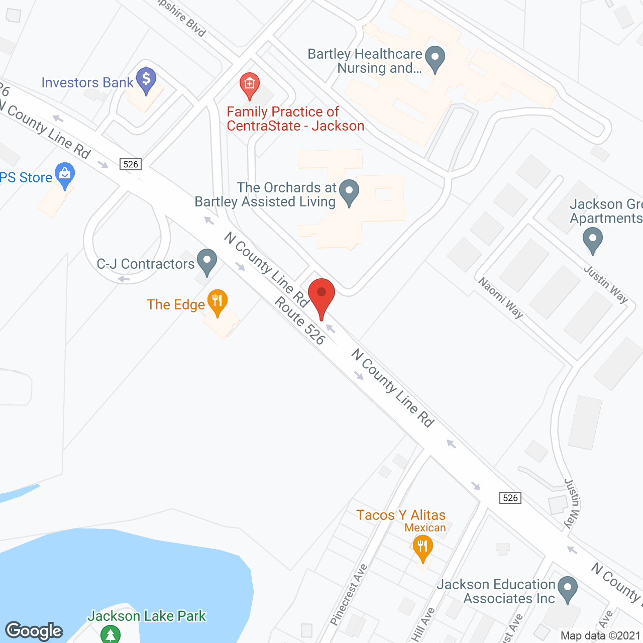 The Orchards Assisted Living and Memory Care in google map