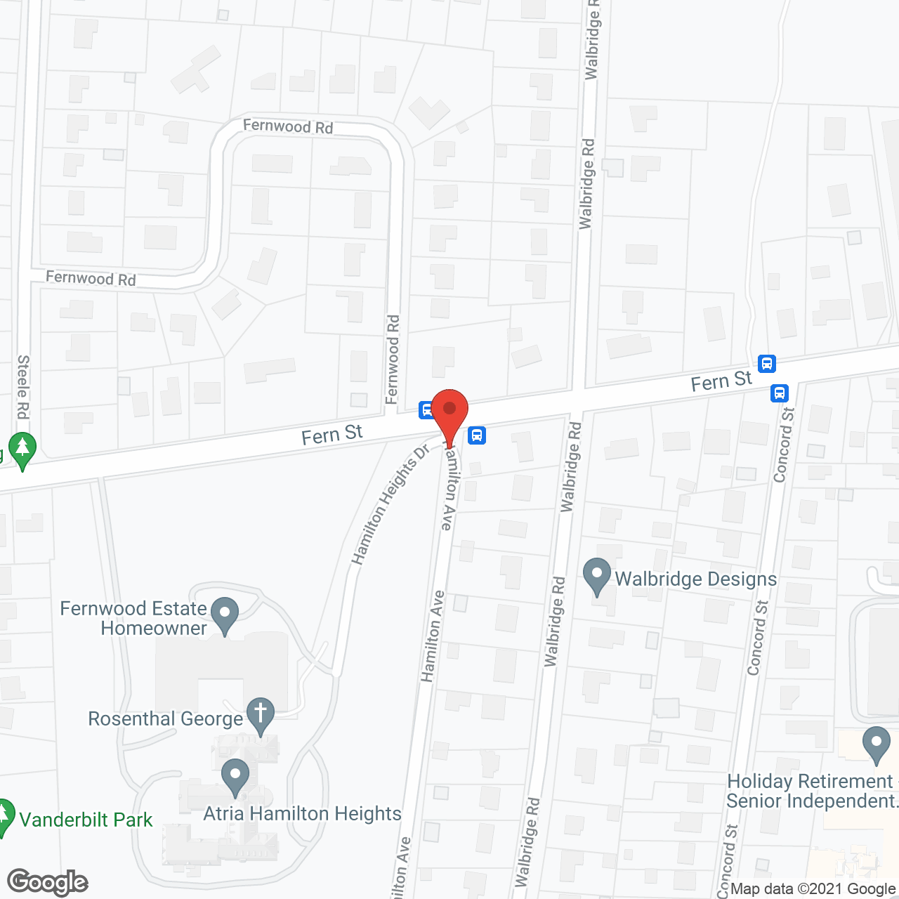 Aviva West Hartford in google map