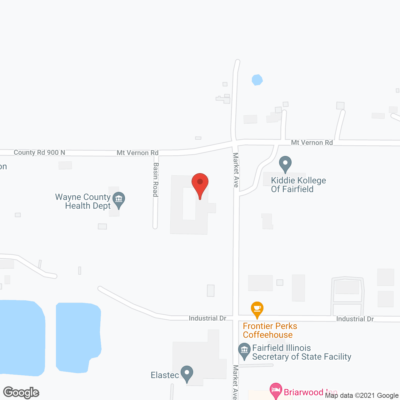 Brookstone Estates of Fairfield in google map
