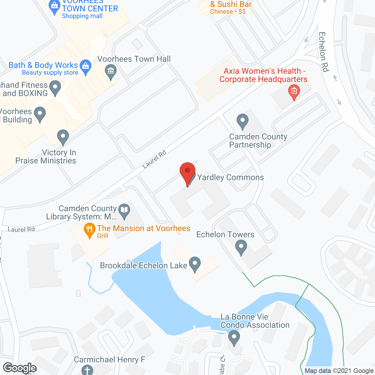 Seaton Voorhees in google map