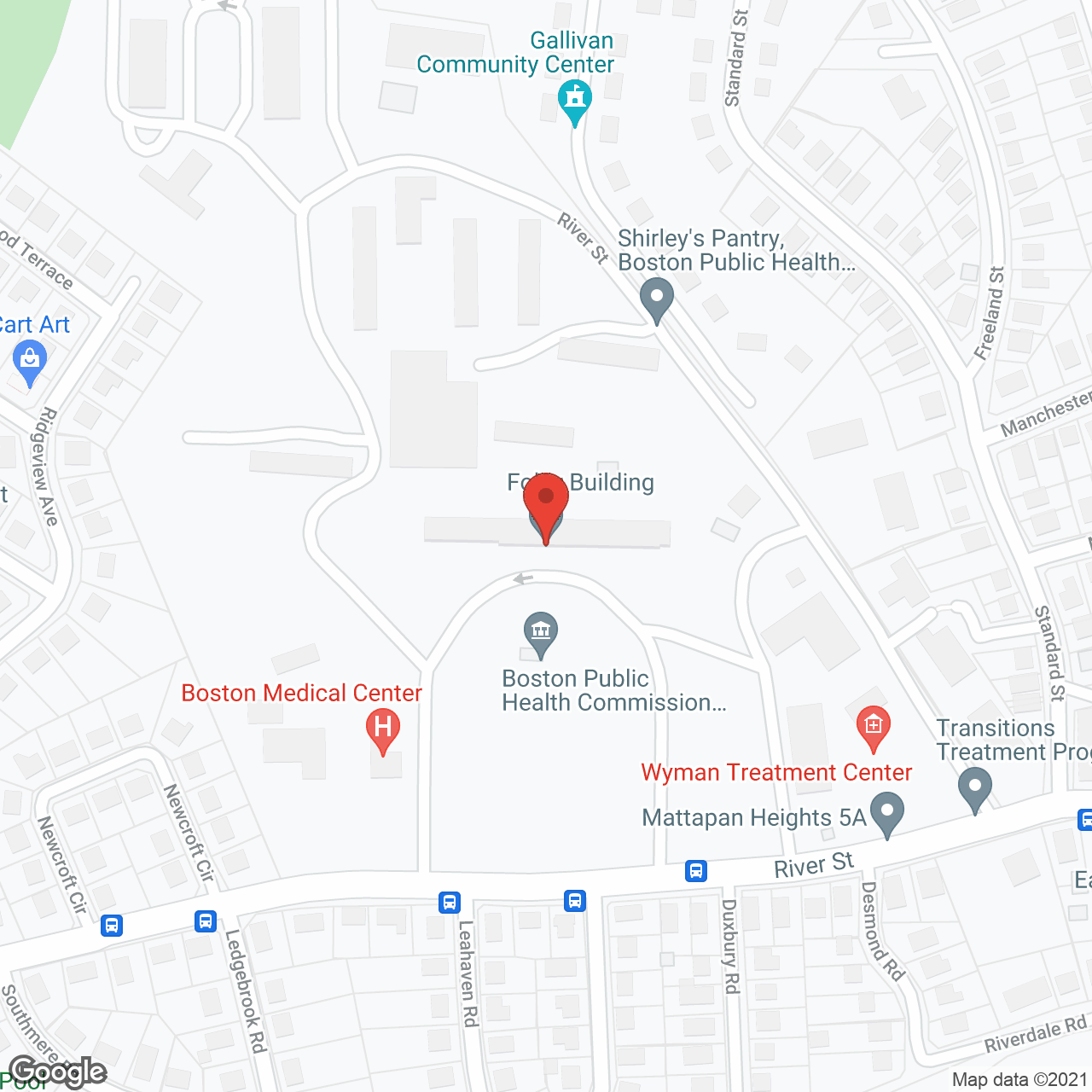 The Foley Senior Residences in google map