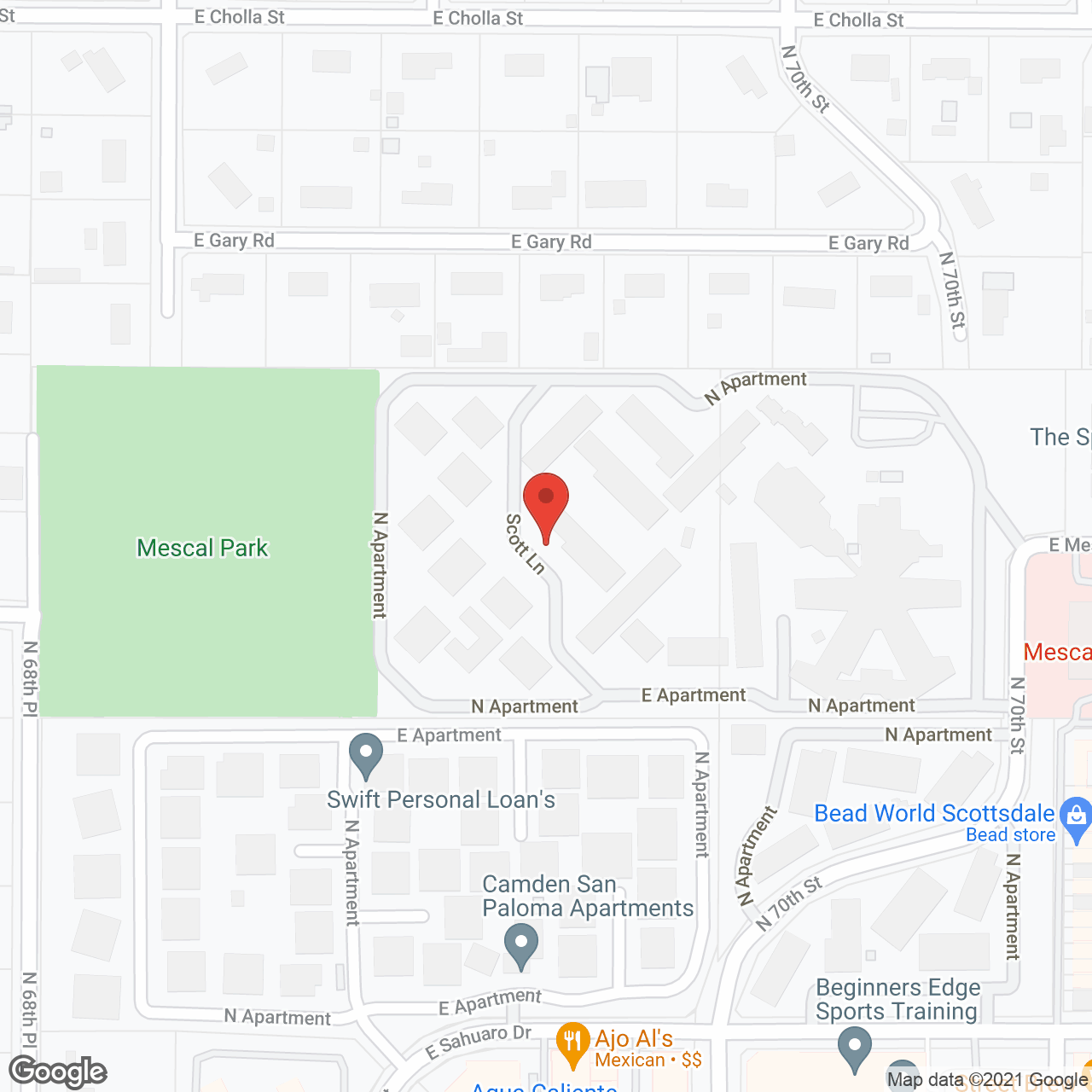 Pueblo Norte Senior Living Community in google map