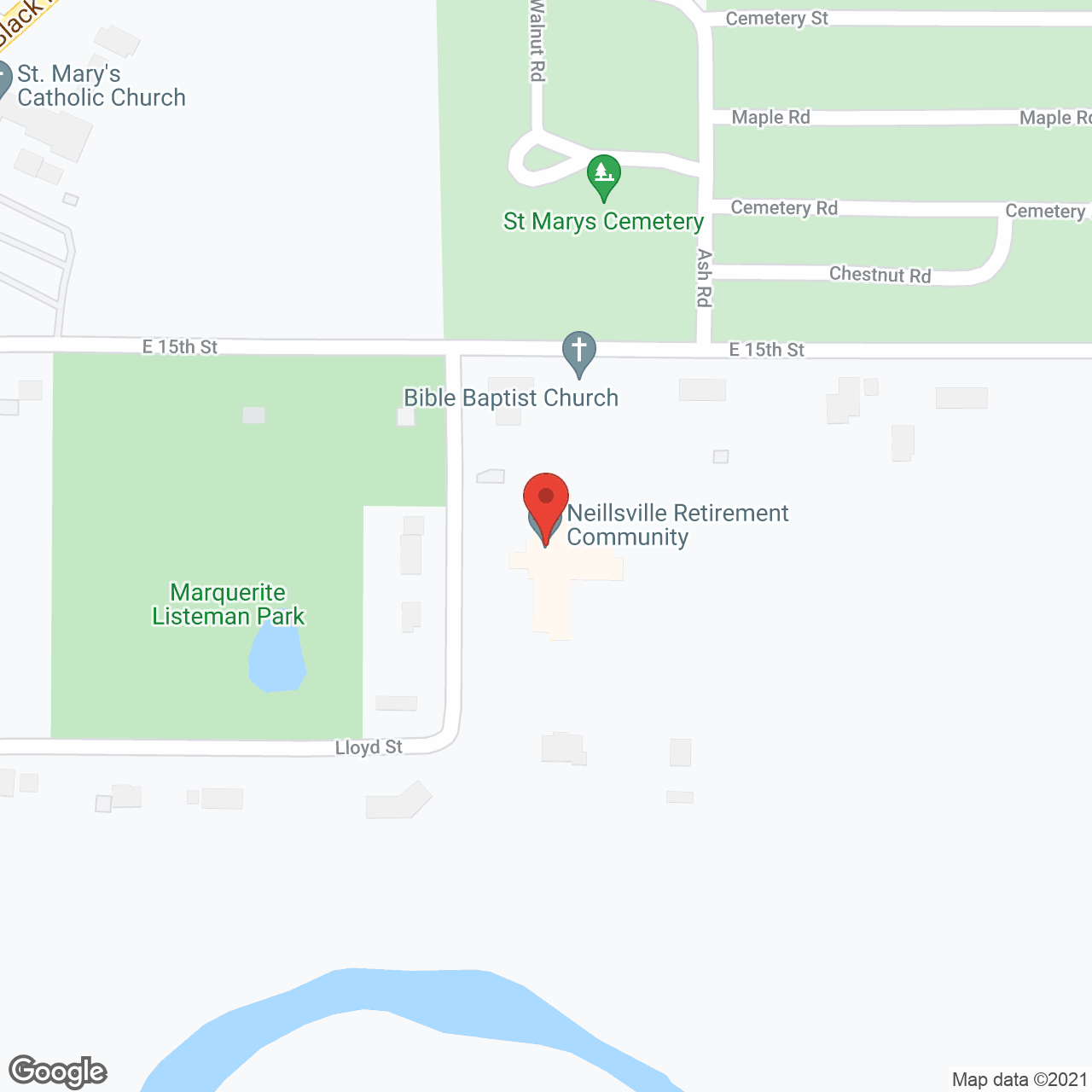 Neillsville Retirement Community in google map