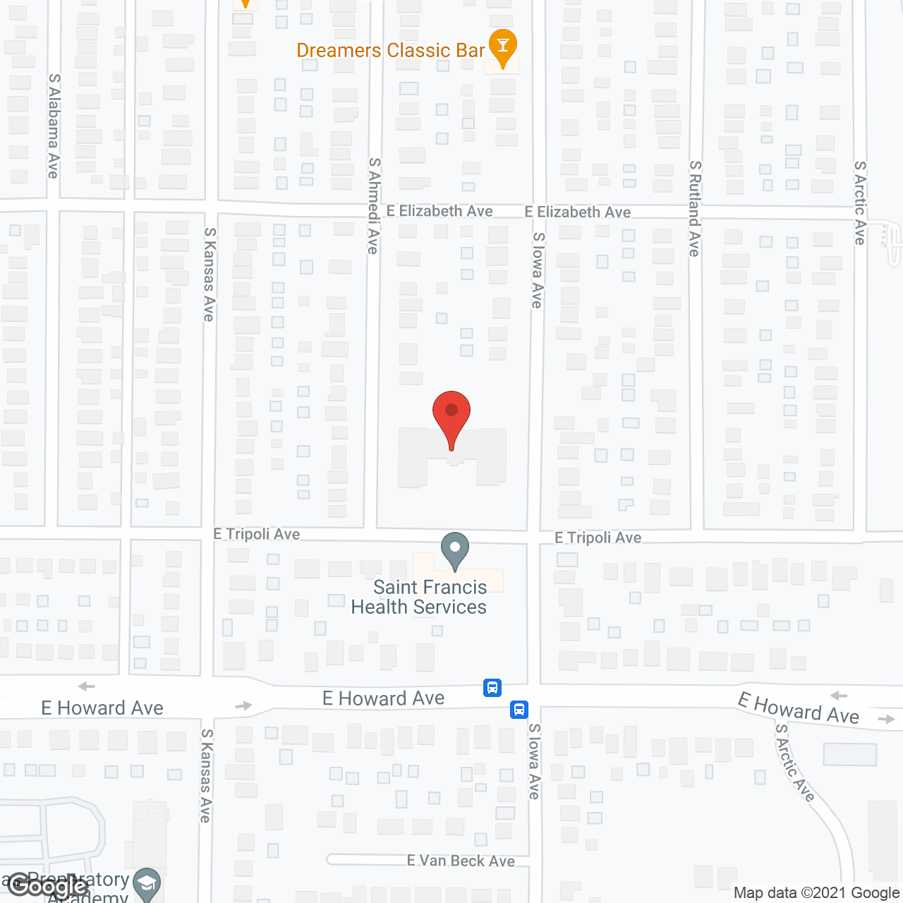 Faircrest Apartments in google map