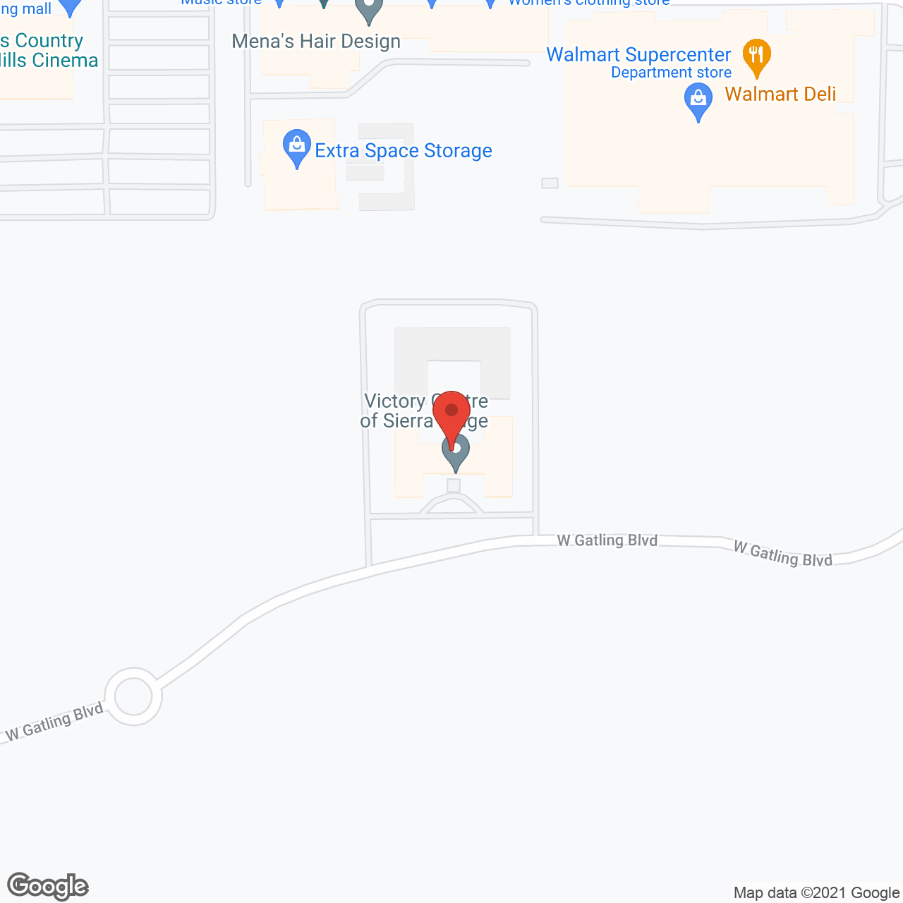 Victory Centre of Sierra Ridge in google map