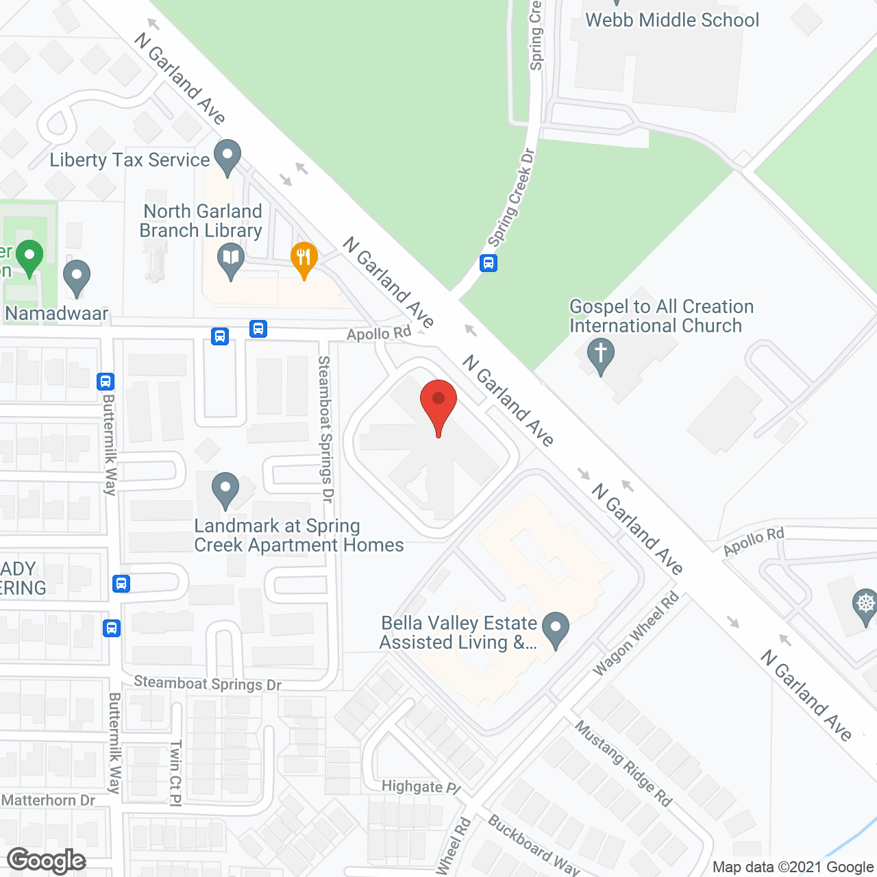 Winters Park Nursing & Rehab Center in google map