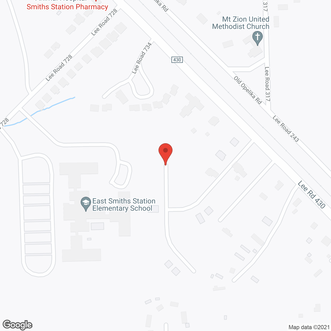 Lakewood Senior Living of Smiths,  LLC in google map