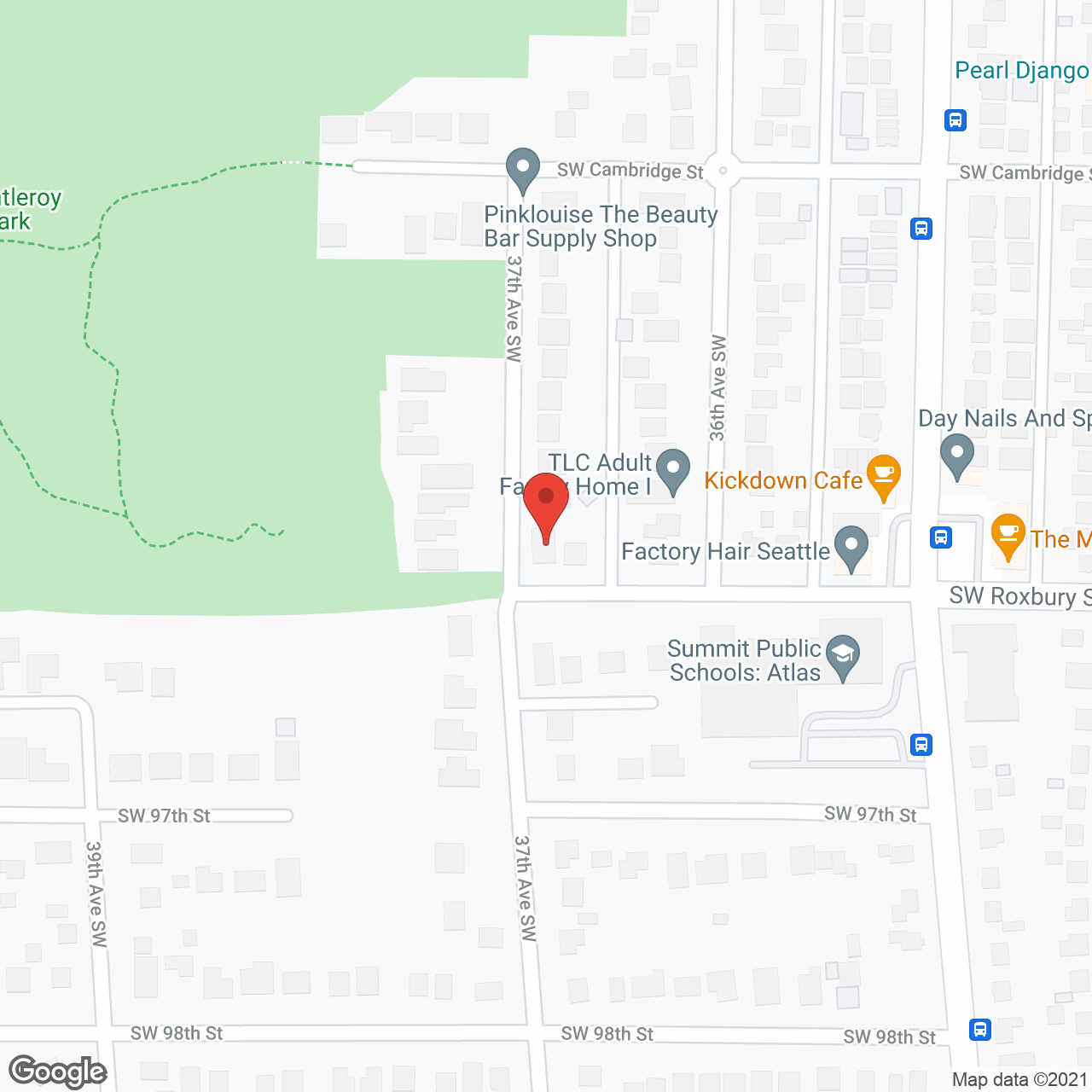 TLC Adult Family Home in google map