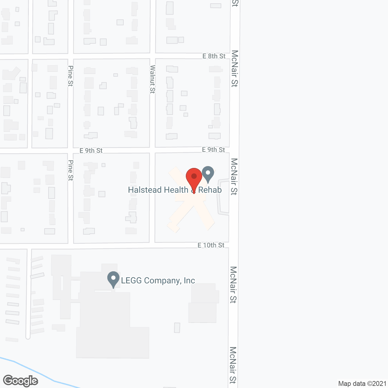 Halstead Health and Rehabilitation in google map