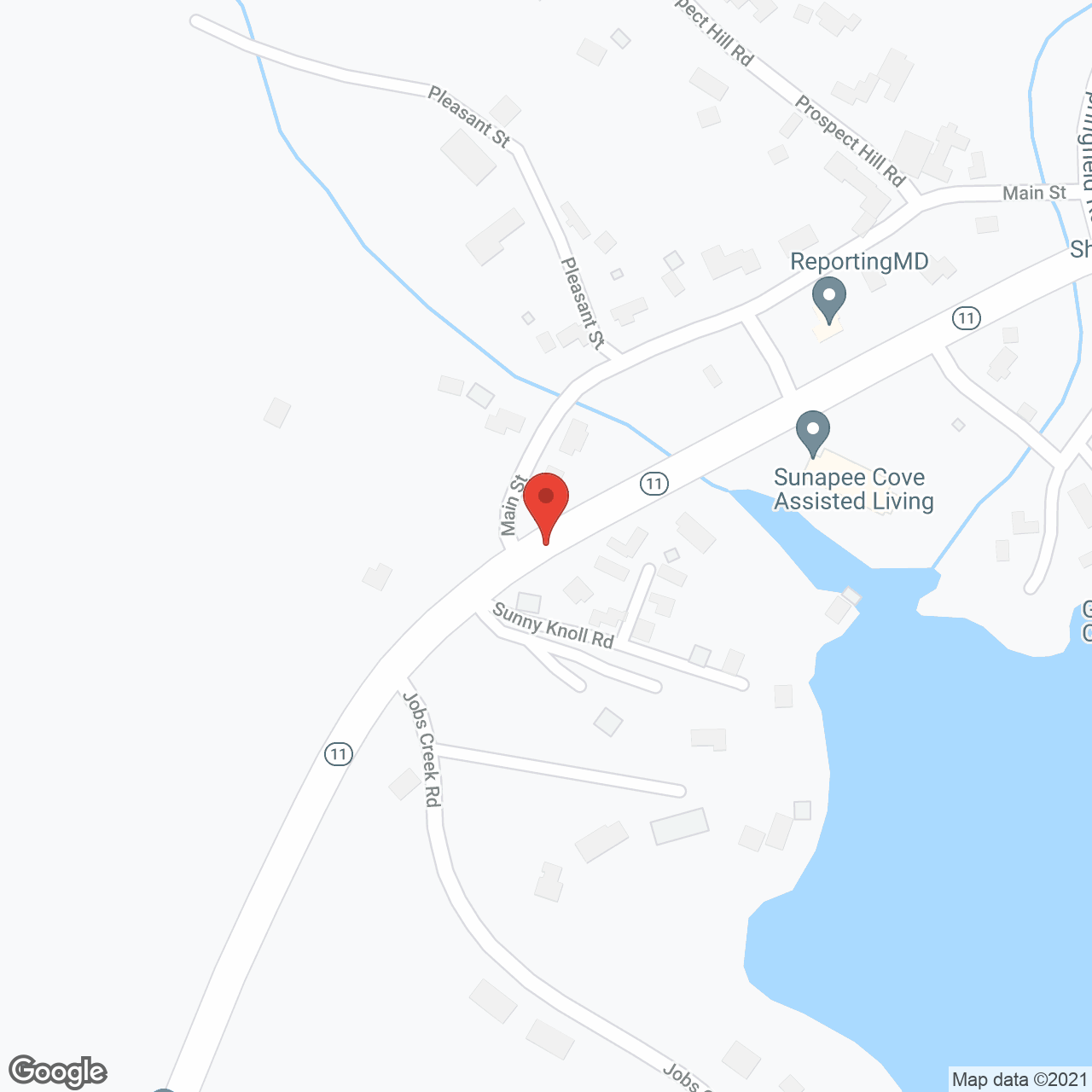 Sunapee Cove Assisted  Living in google map