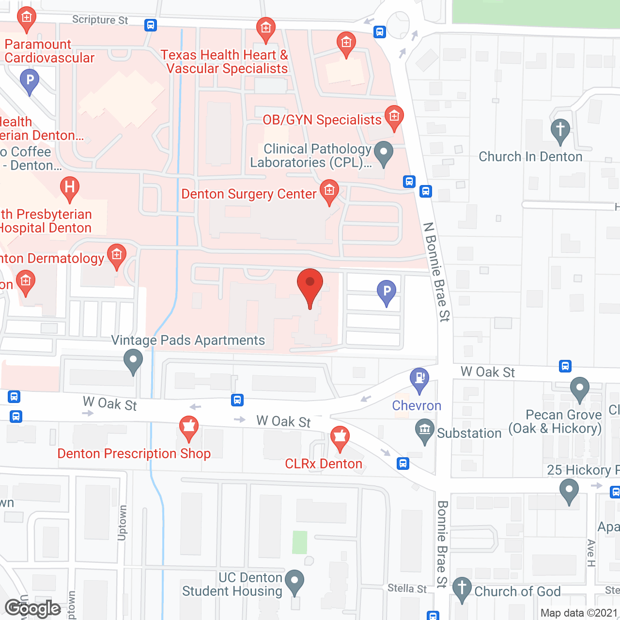 The Vintage Retirement Community in google map