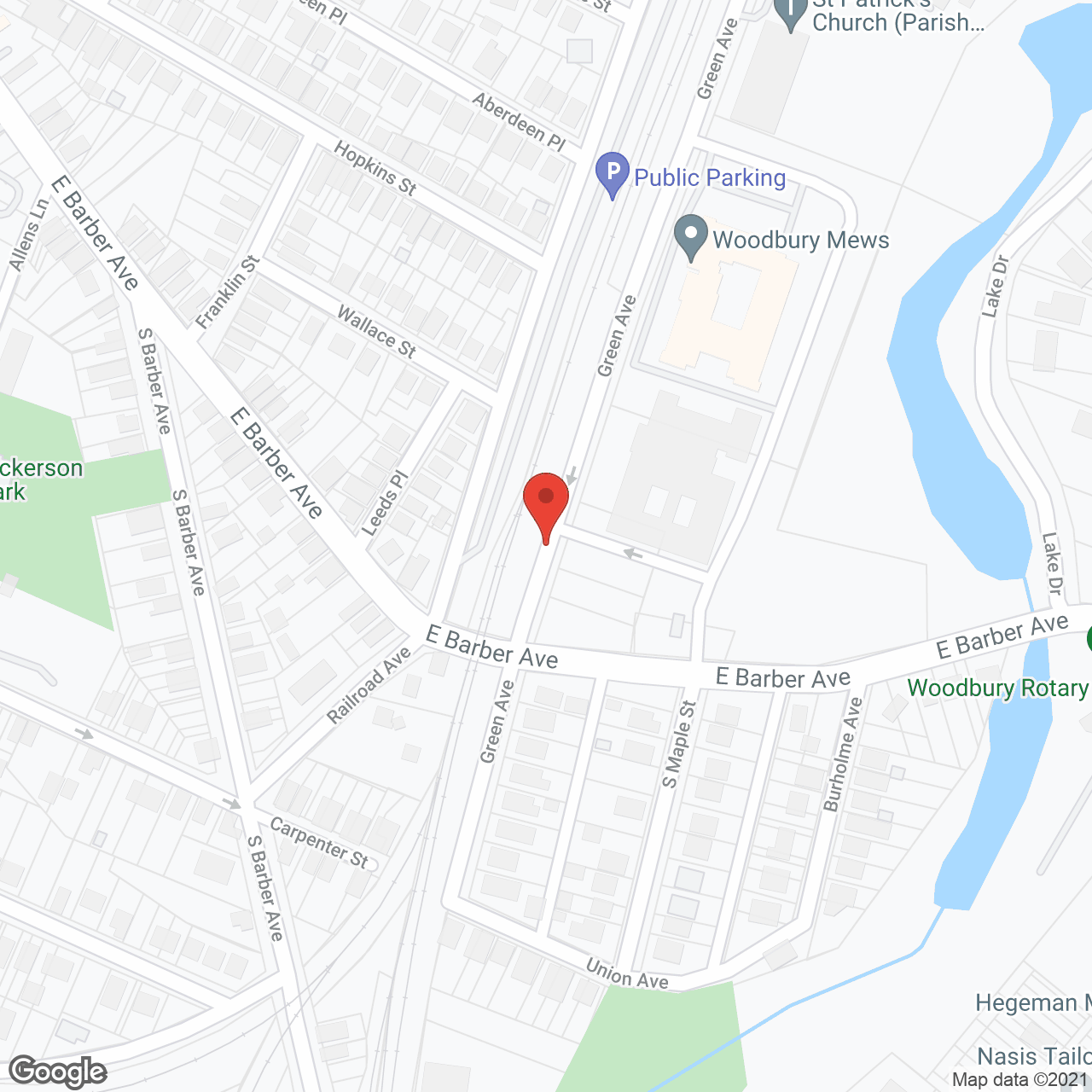 Woodbury Mews in google map