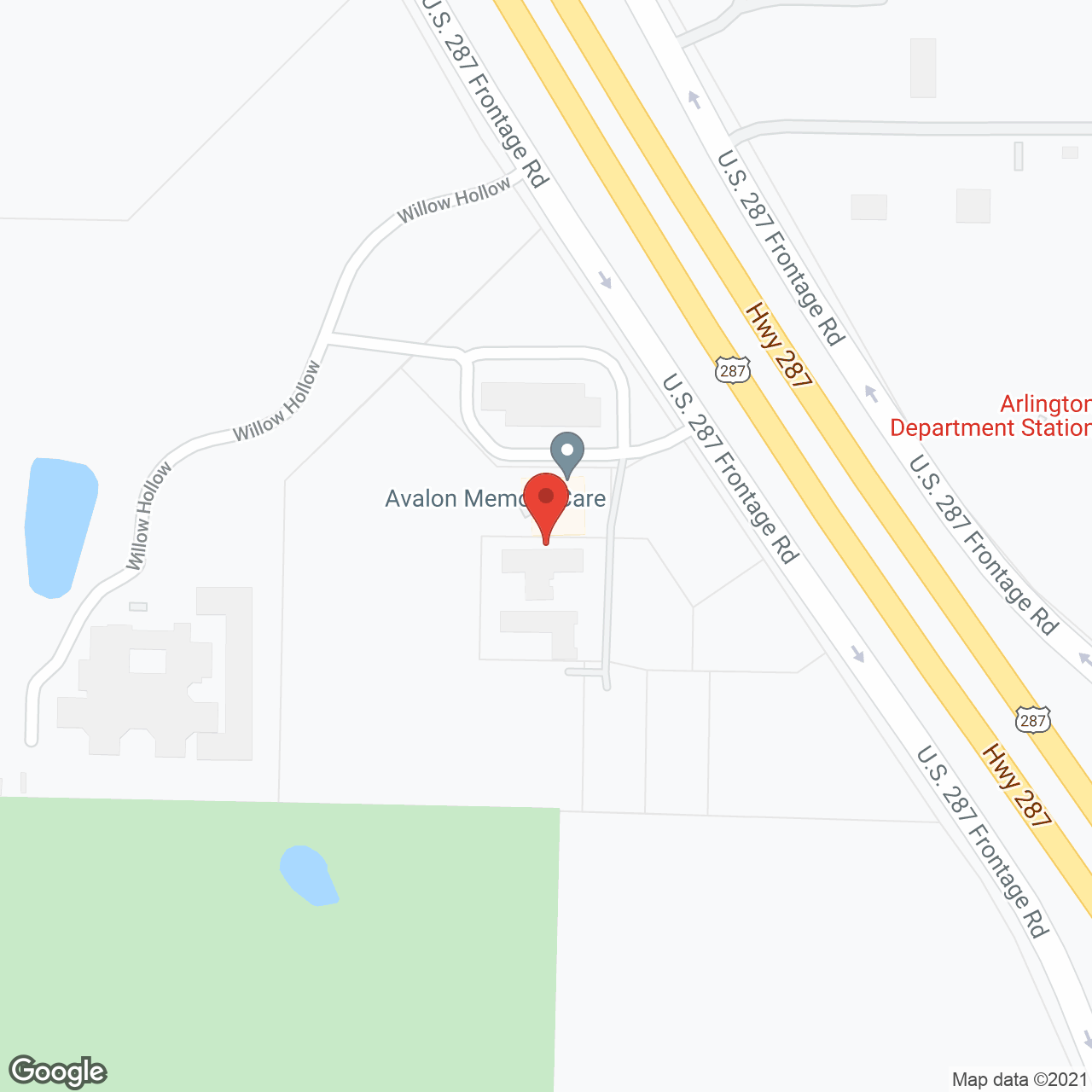 Avalon Memory Care - 7204 Hwy 287 in google map