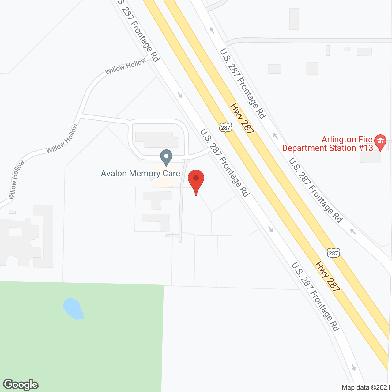 Avalon Memory Care - 7200 Hwy 287 in google map
