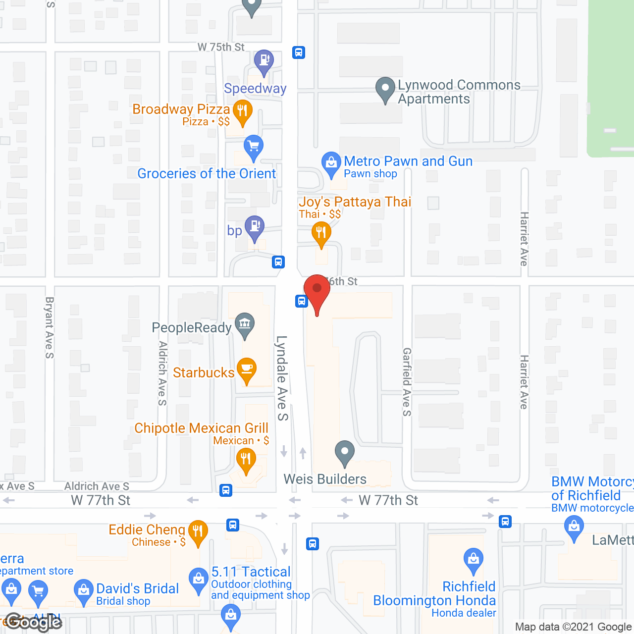 Mainstreet Village in google map