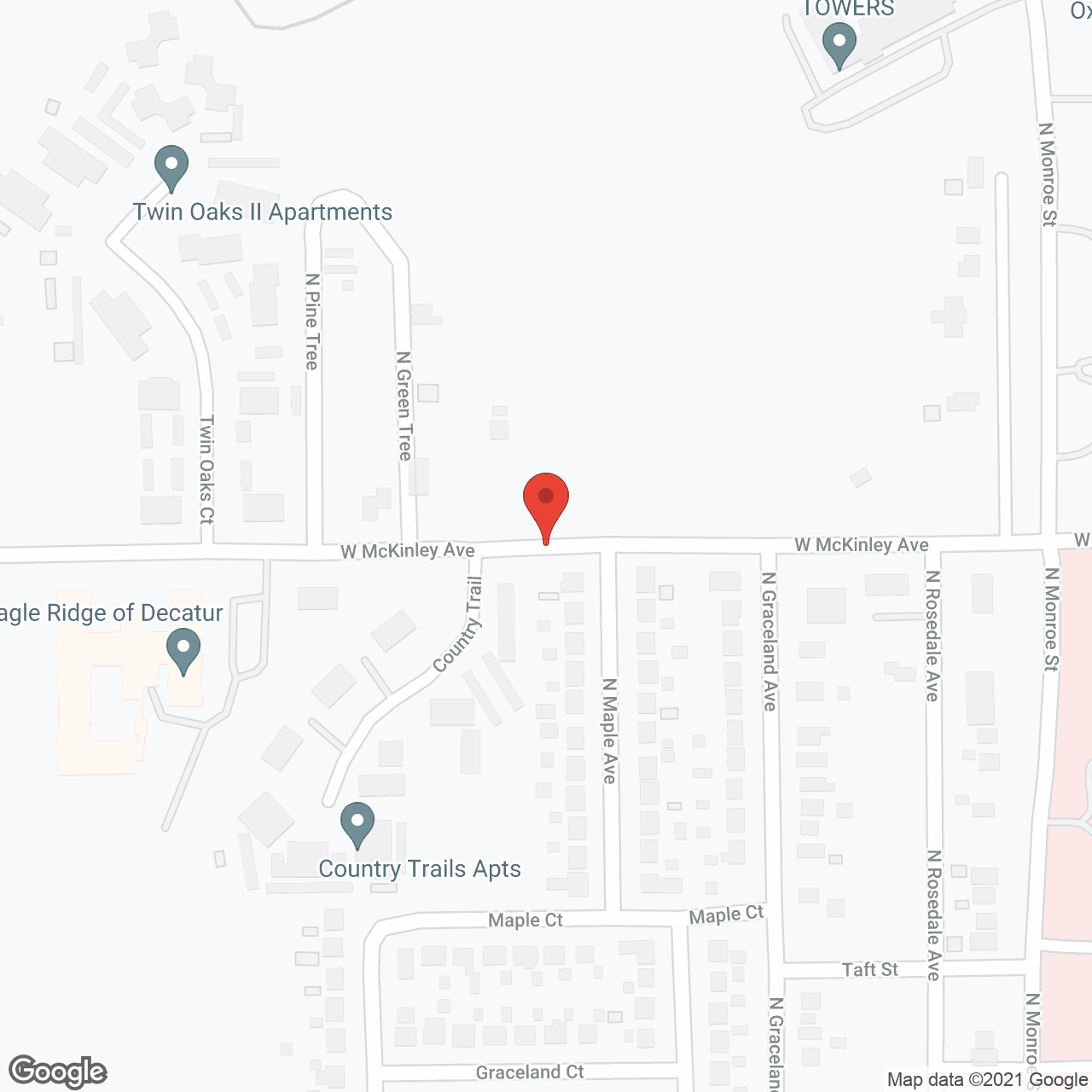 Eagle Ridge of Decatur in google map