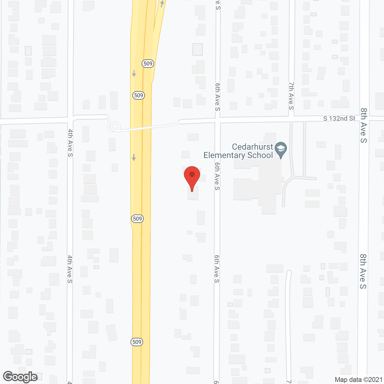 Cedarhurst Adult Family Home in google map