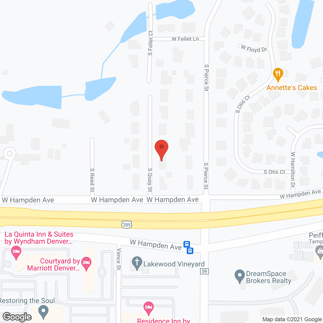 Willow Creek Assisted Living in google map